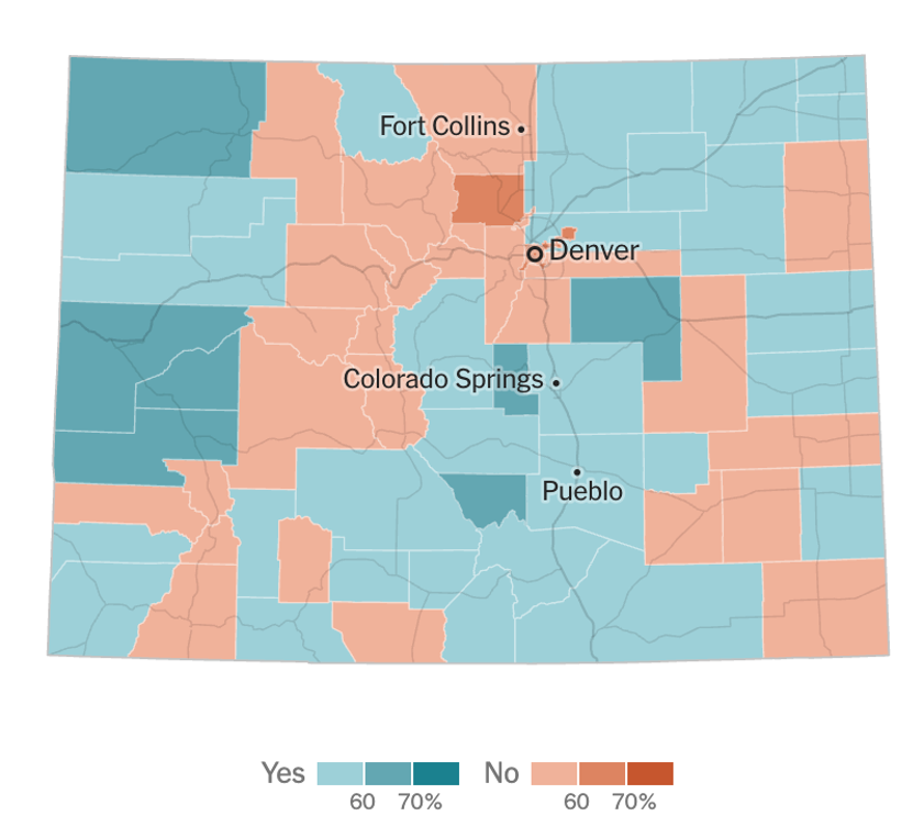 Colorado Amendment 80 Election Results: School Choice in K-12 Education