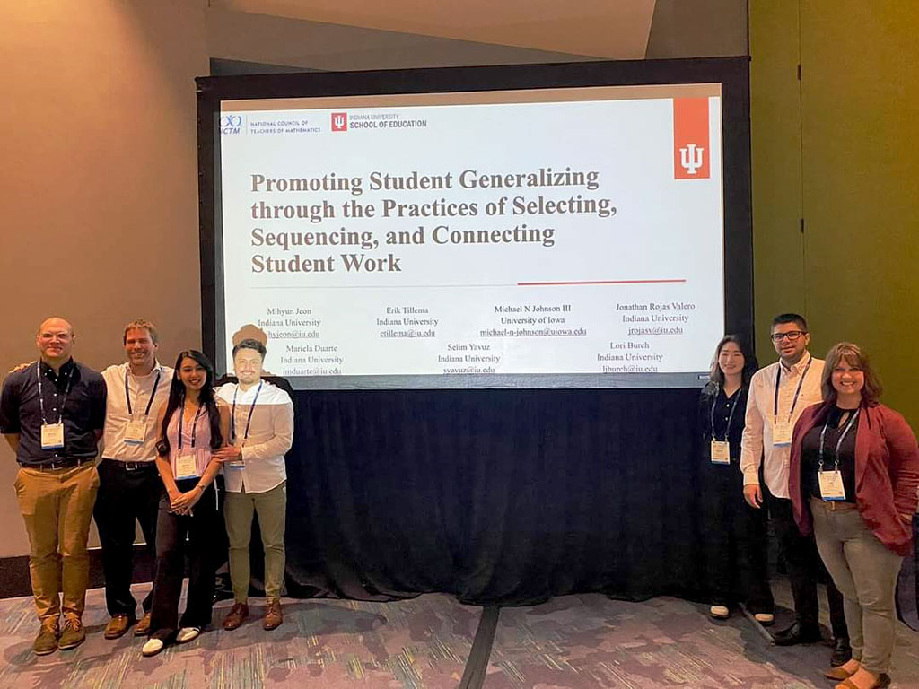 The research team at the National Council of Teachers of Mathematics